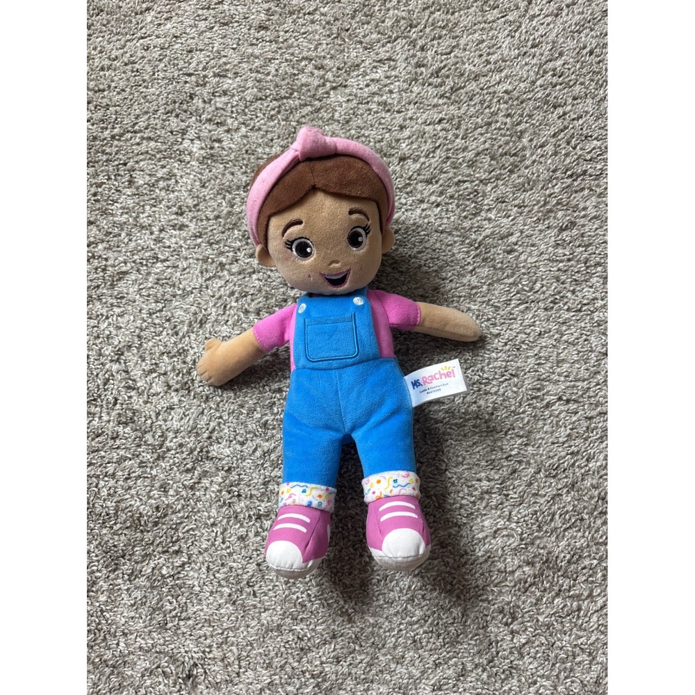 Ms. Rachel Cuddle & Comfort Doll Plush Toy Spin Master Gund 6072305 Blue Pink